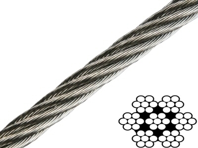 Stainless Steel Wire Rope (7x7)